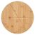 Pizza vágódeszka Kinghoff KH 1565, 35 cm, 6 db, Bambusz 103002364