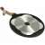 Kinghoff mini pancake pan with marble coating, 26.5 cm, induction, black