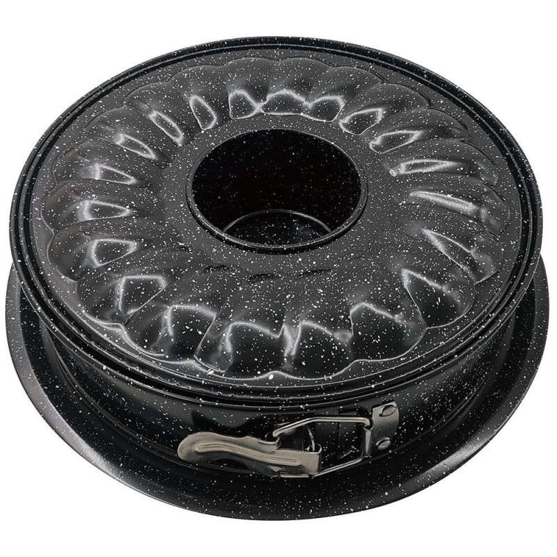 Kinghoff KH 1780, 28 cm, Fundul care cade, Otel, Negru