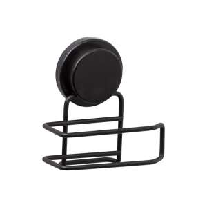 Metalife MGS-708 black toilet paper holder, adhesive mounting, no drilling - Toilet Paper Holder & Stand