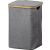 Kesper 50L Grey Polyester Laundry Basket with Lid