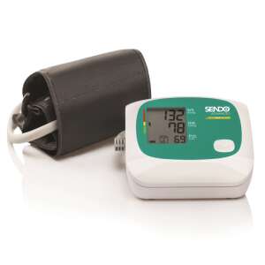 Sendo Advance 3 digital blood pressure monitor with cuff, white and green - Blood pressure monitor