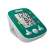 Sendo One digital blood pressure monitor, green and white, angled view