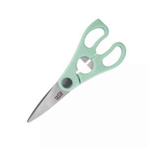 Tasty Go Green kitchen shears with bottle opener, green - Kitchen scissor