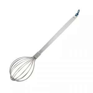 Tasty 678166 stainless steel whisk with blue silicone hanging loop - Hand whisk