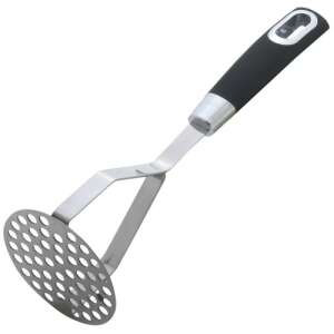 Fackelmann Monaco burgonyaprés, rozsdamentes acél, fekete nyél - Krumplinyomó & Krumplitörő