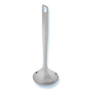 Fackelmann 40651 Ladle, 29 cm, Stainless Steel, Hanging Hook, Silver 103004101 - Ladle