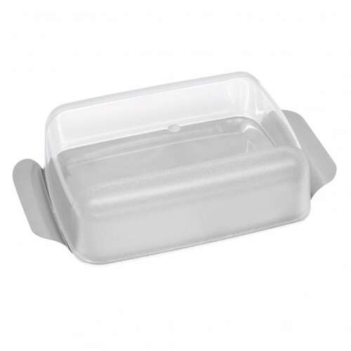 Fackelmann 47355 Butter and Cheese Box, 17x11 cm, Transparent 103004147