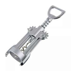 Fackelmann 49785 stainless steel wine opener with bottle opener - Wine Opener & Corkscrew