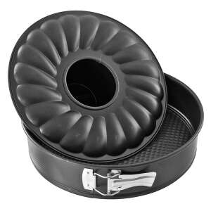 Zenker 6509 duplafenekű tortaforma levehető aljjal, 28 cm, fekete - Zenker