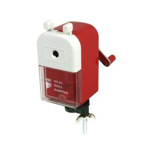 ICO NO. 310 ceruzahegyező, piros és fehér asztali ceruzahegyező - ICO