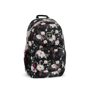 Rucsac școlar Ars Una Flowery Black pentru fete, design floral - Ars Una
