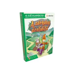 Az elso kalandkönyvem: A sárkányszelídíto könyv borítója, rajta egy sárkányidomárral és egy sárkánnyal - Gyermek & Ifjúsági könyv