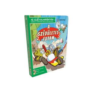 Az első kalandkönyvem: A szédületes futam, interaktív kalandkönyv gyerekeknek, versenyautó témával, magyar nyelven - Gyermek & Ifjúsági könyv