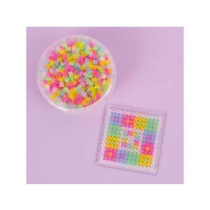 PlayBox 5mm-es vasalható gyöngyök pasztell színekben, 1000 darab, minta designnal - Playbox
