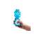 Gazillion Krokifújó suflător de bule, crocodil albastru, 59ml soluție de bule, ținut în mână