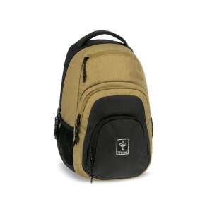 Ars Una Dune braun-schwarzer Schulrucksack, 32x46x22cm, perfekt für Studenten - Ars Una