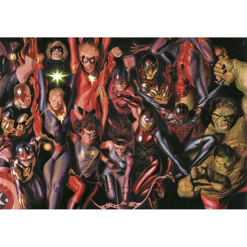 Clementoni Marvel Hősök Puzzle - 1000 darab - 70x50cm 141986969 - Puzzle