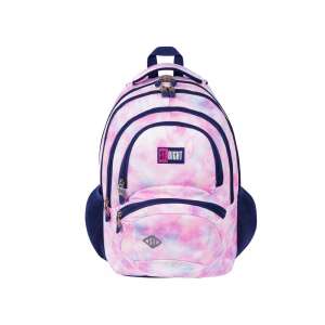 St.Right Pink Sky háromrekeszes iskolatáska elölnézet - Unipap