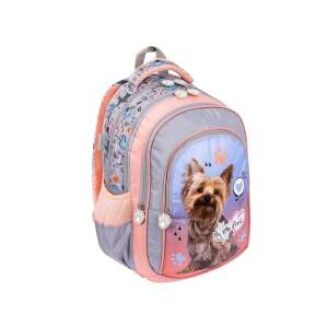 St.Right My Little Friends Grey York Schulranzen mit vier Fächern, Rucksack 40x28x18cm 103009338 - Unipap