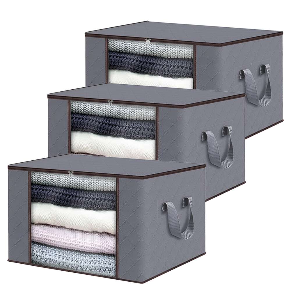 Teno® Összecsukható Tárolódoboz Készlet - 3 db, 84L