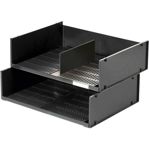 DURABLE "Optimo" schwarz A3 liegend Kunststoff-Aktenablage 138372071