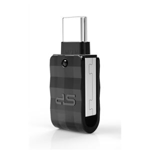 Silicon Power C31 16GB Stick USB Negru și Argintiu cu Conectori Tip-C și Tip-A - Silicon Power