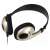 Sencor SEP 275 lightweight silver headphones, angled view