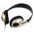 Sencor SEP 275 lightweight silver headphones, angled view