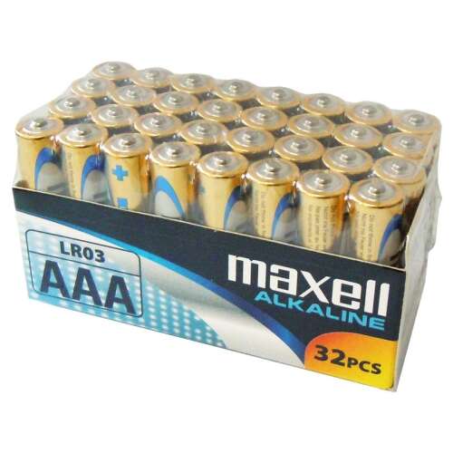MAXELL LR-3 AAA 32 Stück Alkalibatterien