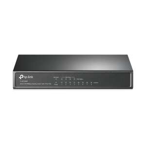 TP-Link TL-SF1008P 8 portos 10/100 Mbps asztali switch 4 PoE porttal - TP-Link