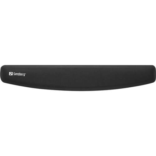 Sandberg Billentyűzet Csuklótámasz, Memory Foam Wrist Rest 48cm (Memória habos csuklótámasz; fekete)