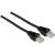 Equip Fekete CAT6 UTP Patch Kábel RJ45 csatlakozókkal