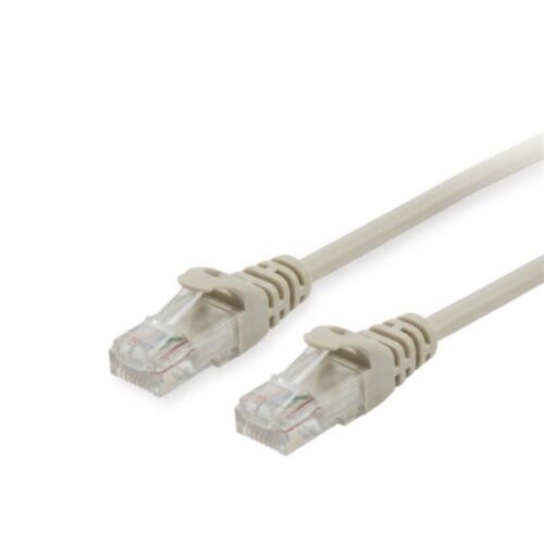 Kabel Equip CAT6 patch beżowy, zbliżenie