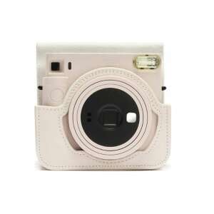 Fujifilm Instax SQ1 fehér fényképezőgép tok, elülső nézet - Fényképezőgép táska & tok