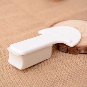 Fehér toalett ülőke emelő fogó, könnyen használható, higiénikus, praktikus, otthonra, irodába, étterembe - WC ülőke