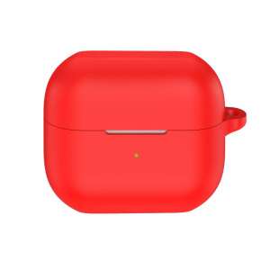 Red silicone protective case for Samsung Galaxy Buds3 Pro and Samsung Galaxy Buds3 with loops - Headset Accessory