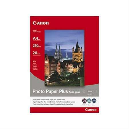 CANON A4 260 g SG-201 tintasugaras félfényes fotópapír (20 lap)