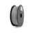 Gembird Graues PLA+ Filament auf Schwarzer Spule