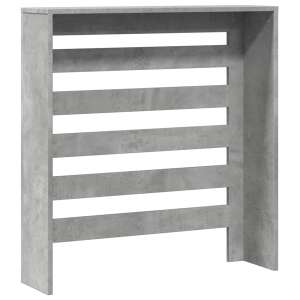 vidaXL husă radiator, gri beton, 78 x 20 x 82 cm - Inserții de șemineu