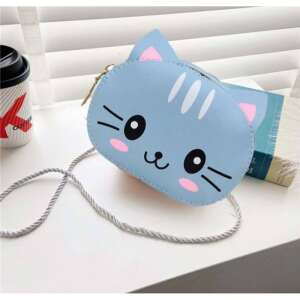 TAIKESEN Mini geantă de umăr albastră în formă de pisică pentru fete - Valize și genți