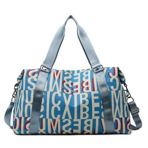 Športová taška Taikesen M-06, vodotesná, modrá, s ramenným popruhom