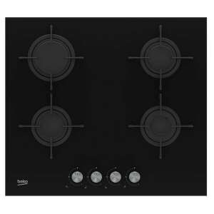 Beko HILG64220S 4 zónás gáz főzőlap, fekete - Beko