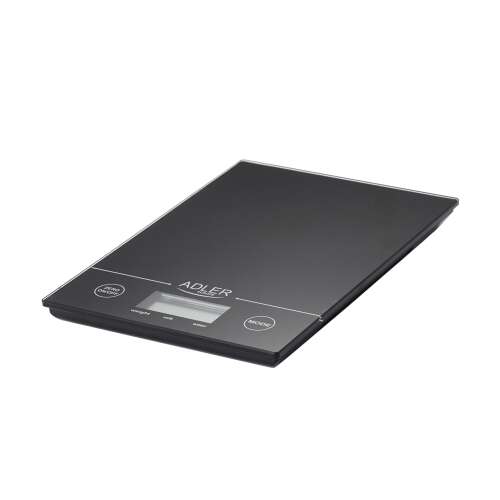 Cântar de bucătărie digital Adler AD 3138, negru, capacitate 5kg, precizie 1g
