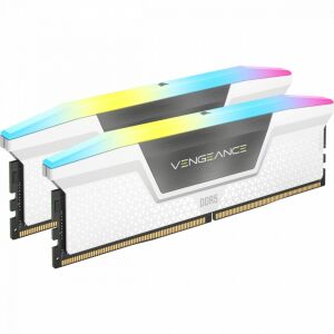 Zestaw pamięci RAM Corsair Vengeance RGB White DDR5 32GB (2x16GB) - Corsair Pamięć