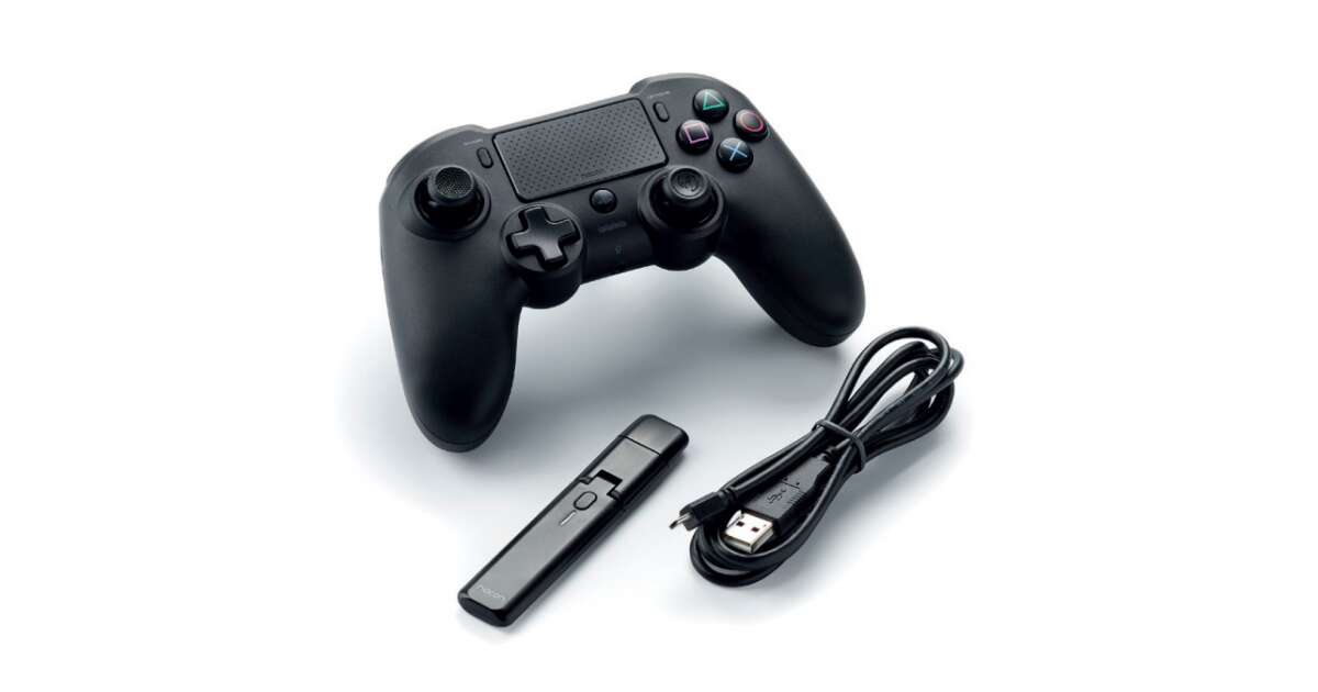 Nacon Asymmetric Playstation 4 PC 3.5 mm audio Black Wireless controller