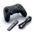 Nacon Asymmetric Wireless Controller for Playstation 4 and PC, black, with USB receiver and charging cable
