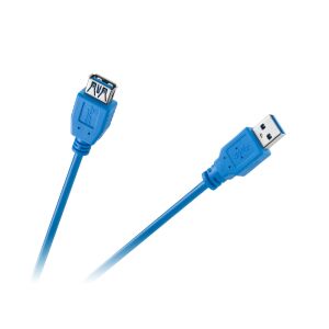 USB 3.0 A auf F Kabel, 1,8 Meter lang, blau - USB-Konverter