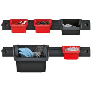 Containere de atelier Kistenberg cu șine de montare și feronerie - Organizatori de scule și piese