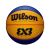 Wilson Piłka do koszykówki FIBA 3X3 Replica WTB1033XB niebiesko-żółta (08083) 133997695